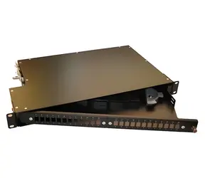 XtendLan 19" optický rozvaděč 24 portů otočný / Optický patch panel / 24x SC/LC simplex