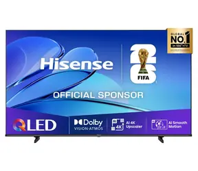 43" Hisense 43E7Q černá / Televizor / QLED / 4K UHD / VIDAA / Wi-Fi / DVB-T2/S2/C / 14W repro