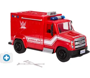 MATTEL Auto WWE Slambulance (JMR51) / od 6 let / plast