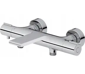 Cersanit VIRGO chrom / Vanová baterie / termostatická / nástěnná / S951-561