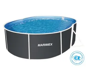Marimex Orlando Premium DL Graphit / Bazén / 3,66x5,48 m / hloubka 1,2 m / bez příslušenství