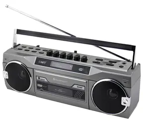 Soundmaster SRR80TI / Radiomagnetofon / DAB+ / Bluetooth / USB / SD / 2x 1,5 W