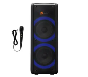 N-GEAR Let's Go Party 72 / Přenosný párty reproduktor / Bluetooth / 450 W / Disco LED / Mikrofon