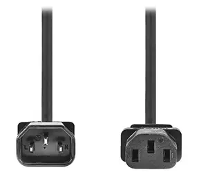 NEDIS IEC C14/C13 / Napájecí prodlužovací kabel / 5 m / černá