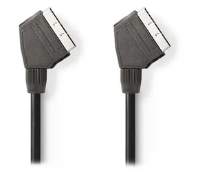 Nedis SCART kabel 1,5 m černý / Video kabel / SCART (M) - SCART (M)