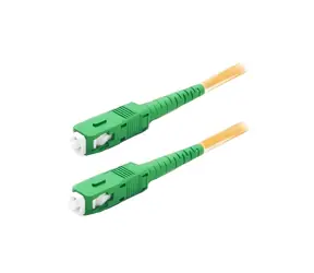 XtendLan Optický patch kabel SC/APC-SC/APC 3 m / Optický patch kabel / simplex / 9/125 / G.652d / LS0H
