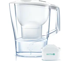 Brita Aluna bílá / Filtrační konvice na vodu / 2,4 l / filtr Maxtra Pro Pure