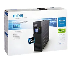 Eaton Ellipse PRO 1200 DIN / Záložní zdroj UPS / montáž na DIN lištu