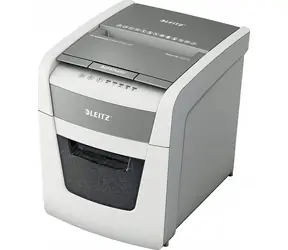 Leitz IQ Autofeed Small Office 50 bílá / Skartovač / automatický podavač / P-4 / 50 listů / 20 L