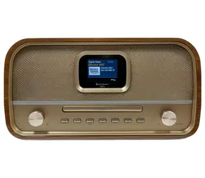Soundmaster DAB970BR1 hnědá / Rádio s CD přehrávačem / DAB+ / FM / AM / Bluetooth / MP3