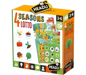 HEADU Puzzle Lotto 4 roční období