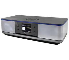 Soundmaster ICD2023SW černá / Rádio s CD přehrávačem / DAB+ / FM-RDS / Bluetooth / Wi-Fi / USB / 2x15W