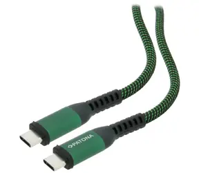 PATONA / Nabíjecí kabel / USB-C - USB-C / PD 100W / opletený / 50 cm