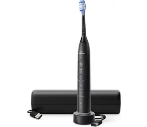 Philips Sonicare 7100 HX7421/01 černá / Sonický zubní kartáček / Bluetooth / cestovní pouzdro
