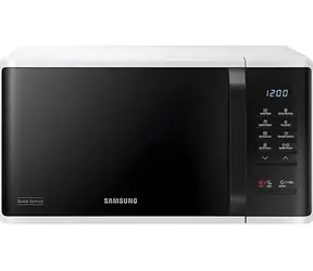 Samsung MS23K3513AW/BA bílá / Mikrovlnná trouba / 23 l / LED displej