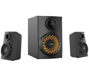 Fenda F&D F190X černá / Reproduktory / 2.1 / 46W / BT5.0 / FM rádio / USB přehrávání / dálkové ovládání