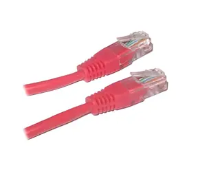 XtendLan patch kabel UTP CAT5E 5m červená / Patch kabel
