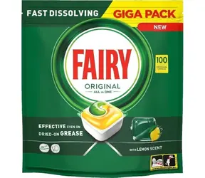 Fairy All in 1 Original Lemon 100 ks / Tablety do myčky