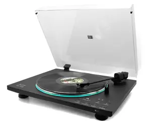 Soundmaster PL860SW Elite Line černá / Gramofon / Magnetický snímací systém / Bluetooth