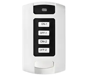 Nedis RF dálkový ovladač bílá / Chytrý ovladač / 2 kanály / 433,92 MHz