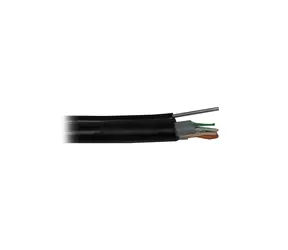 PLANET FTP kabel Cat5e venkovní / Síťový kabel / drát / 4 páry / PE+PVC dvouplášť / ocelové lanko / metráž