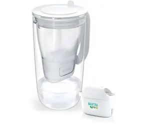 Brita Glass šedá / Filtrační konvice / 2,5 l / filtr Maxtra PRO