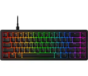 HyperX Origins 2 65 černá / Herní klávesnice / Mechanická / RGB / US / USB-A