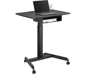 Maclean MC-903B černá / Pracovní stanice / stolní podstavec / ergonomická