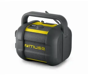 Muse M-968 BTY černo-žlutá / Stavební rádio / Bluetooth