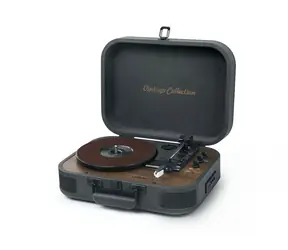 Muse MT-207 DGB černá/hnědá / Gramofon / Stereo systém