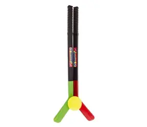 TEDDIES Sada hokejek s pukem / Dětská sada / 2 hokejky + puk / 70 cm / plast