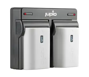 JUPIO Sada 2x LP-E6NH Ultra + duální nabíječka pro Canon / Akumulátor a nabíječka / 2600 mAh / Li-Ion
