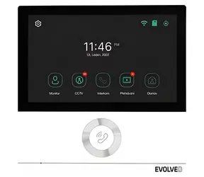 EVOLVEO DoorPhone AHD7 bílá / Rozšiřující monitor / WiFi