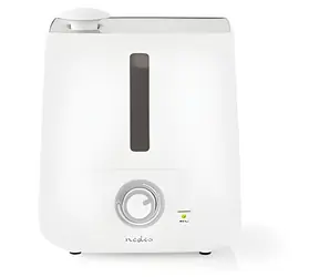 Nedis Zvlhčovač vzduchu bílo-šedá / Zvlhčovač vzduchu / 30 W / chladná mlha / 2,8 l / do 25 m2