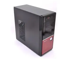 AMEI AM-C3001BR černá/červená / Skříň / ATX, E-ATX