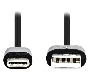 Nedis USB-C černá / Datový kabel / USB-C - USB-A / USB 2.0 / 3 m