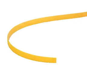 OEM Value Stahovací páska na suchý zip 10 mm žlutá / Stahovací páska / 25 m