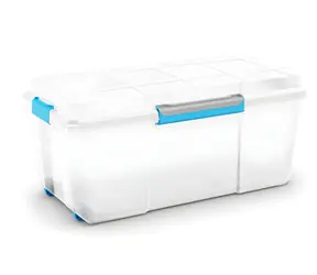 KIS Scuba Box L transparentní / Úložný box / 78x39,5x35 cm