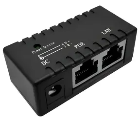 XtendLan POE-PAS / Pasivní PoE injektor / 100Base-T / vstup a výstup 5-48V / bez zdroje
