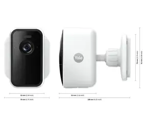 Yale SV-OC-1A-W bílá / IP kamera / venkovní i vnitřní / 1920x1080 / 154° / Noční vidění / Wi-Fi