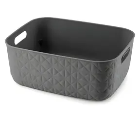 Curver Softex M 12,5 l tmavě šedá / Úložný box / 29,2 x 37,9 x 14,3 cm