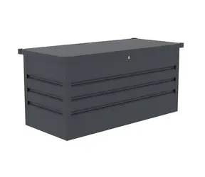 G21 Denver antracitová / Zahradní box / Plechový / Objem 400 l