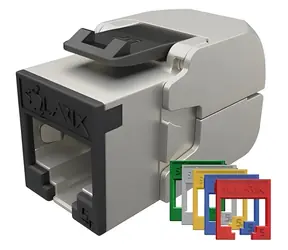 Solarix samozářezový keystone CAT6 STP RAL FIT / Keystone / RJ-45 / stíněný