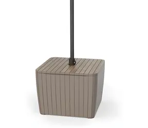 Keter Zahradní stůl Luzon Deco ashwood, cappuccino / Zahradní stůl