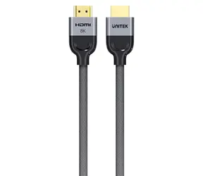 Unitek Kabel HDMI 2.1 LUX opletený / Kabel HDMI 2.1 / 8K 60Hz / 8 m