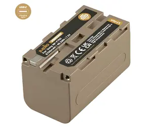 Jupio NP-F750 ULTRA C / Baterie pro foto / 6700mAh / USB-C nabíjení / Sony NP-F750, NP-F730
