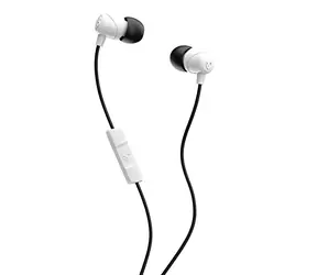 Skullcandy JIB bílo-černá / Sluchátka s mikrofonem / 3.5mm Jack / 1.2m