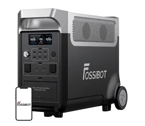 FOSSiBOT F3600 Pro černá / Nabíjecí stanice / 3600W / 3840Wh / LiFePO4 / solární 2000W