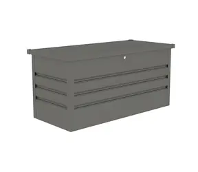 G21 Zahradní box Denver 400 l / kovový / metalická šedá