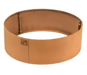 G21 Corten kruhový / Zahradní obrubník / 60 x 20 cm